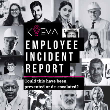 Employee Incident Report to prevent or de-escalate work accidents